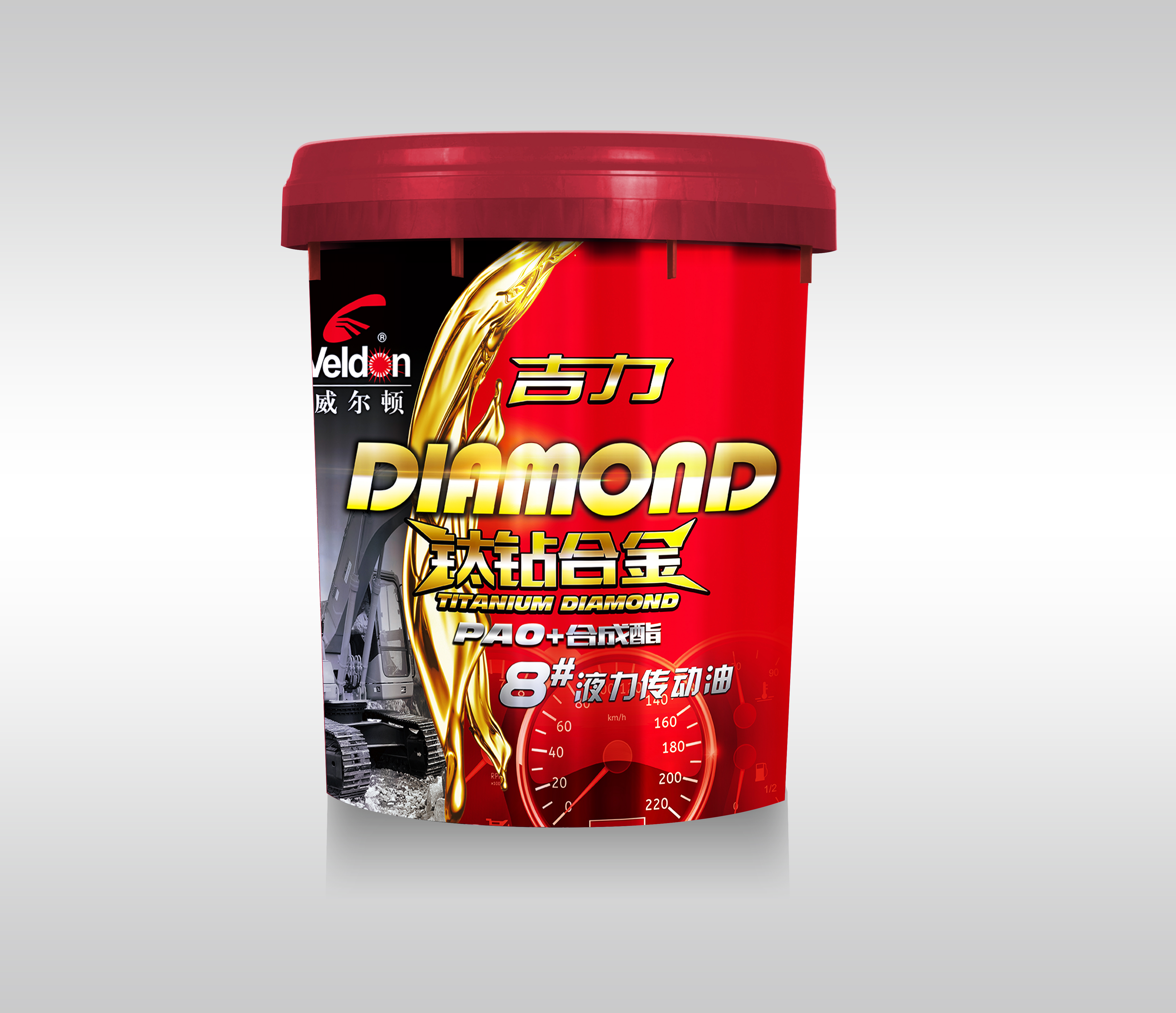 钛钻合金8#液力传动油 18L